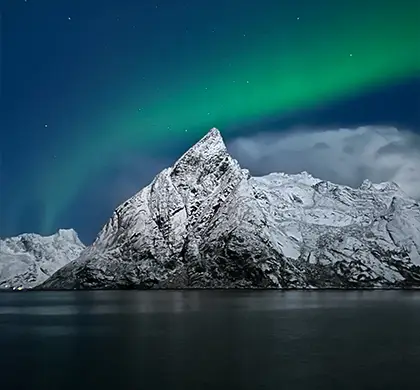 Hamnøy, Northern Lights